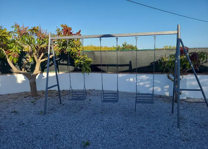 度假居 Con Piscina Y Barbacoa En 4 Personas 内尔哈